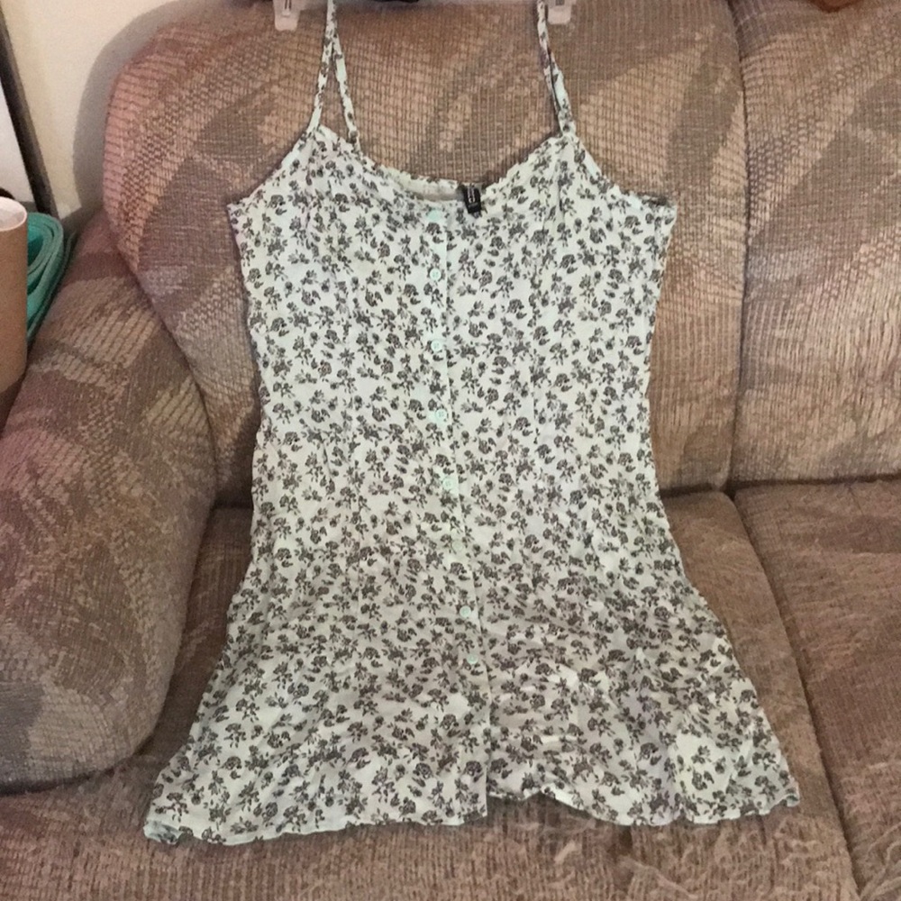 Floral button up dress from H&M